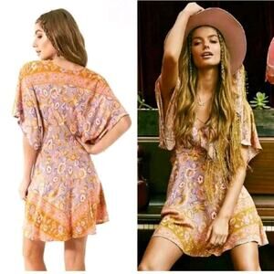 Spell Lolita Playdress Size XS Boho Mini Dress Festivalcore